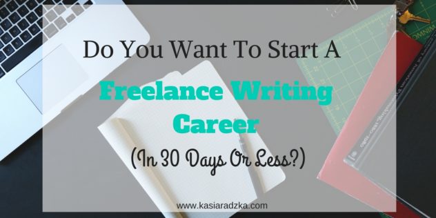 Want to start a freelance writing career?