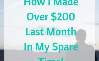 August Progress Report: How I Made $234 Side Income This Month (And Spent $400!)