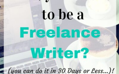 So, You Want To Be A Freelance Writer?