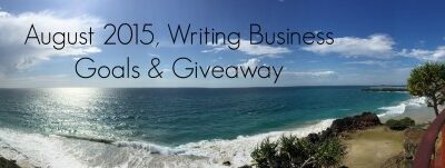 August Writing Business Goals